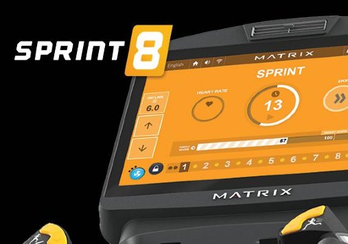 Эллиптический эргометр домашний Matrix E50XIR с большим сенсорным дисплеем