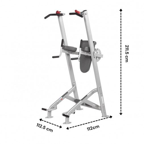 Турник Пресс Брусья Hoist HF-5962-CM коммерческое, серебряный/черный