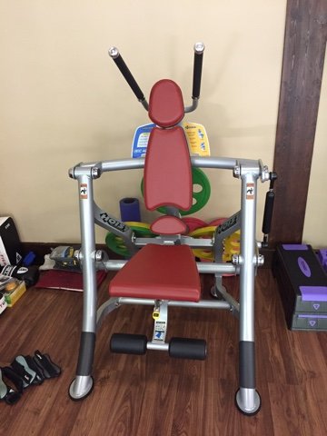 Пресс машина Hoist RS-1601 Силовой грузоблочный тренажер со стеком