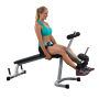 Скамья для разгибания и сгибания ног Body Solid Powerline PLCE165X на свободных весах