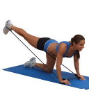 Эспандер среднее сопротивление (красный) Body-Solid BSTRT3