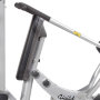 Трицепс сидя HOIST ROC-IT RS-1103 Tpeнaжep грузоблочный, серебряный/черный
