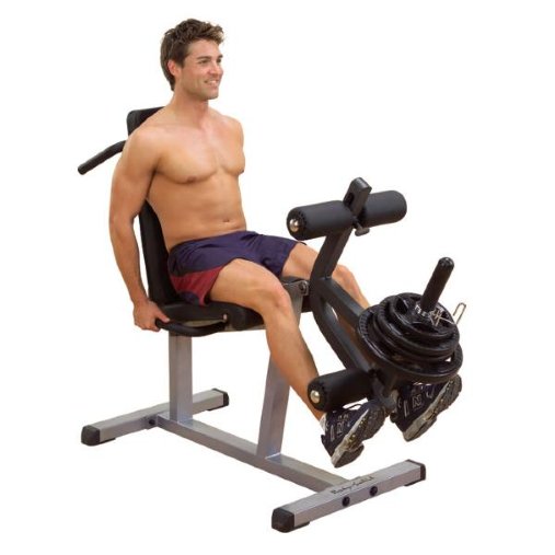 Body-Solid Powerline GLCE365 - отличный тренажер для развития квадрицепсов и бицепсов ног. Позволяет выполнять сгибание ног лёжа и разгибание ног сидя.