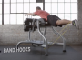 Скамья для ягодиц и бедер MATRIX MAGNUM MG-A96 BLACK MATTE (GHD) Glute Ham Bench