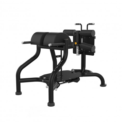 Скамья для ягодиц и бедер MATRIX MAGNUM MG-A96 BLACK MATTE (GHD) Glute Ham Bench