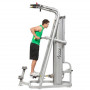 Турник пресс брусья Hoist ROC-IT RS-1700 platinum (гравитрон) подтягивание, отжимание с помощью (цвет рамы: серебристый)