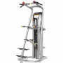 Турник пресс брусья Hoist ROC-IT RS-1700 platinum (гравитрон) подтягивание, отжимание с помощью (цвет рамы: серебристый)