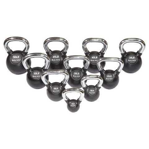 Гиря 6,8 кг (15lb) с хромированной ручкой Body-Solid