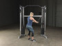 Сдвоенная блочная стойка / Кроссовер угловой Body-Solid GDCC200 со стеками 72.5 кг