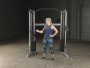 Сдвоенная блочная стойка / Кроссовер угловой Body-Solid GDCC200 со стеками 72.5 кг