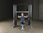 Сдвоенная блочная стойка / Кроссовер угловой Body-Solid GDCC200 со стеками 72.5 кг