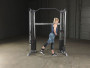 Сдвоенная блочная стойка / Кроссовер угловой Body-Solid GDCC200 со стеками 72.5 кг