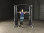 Сдвоенная блочная стойка / Кроссовер угловой Body-Solid GDCC200 со стеками 72.5 кг