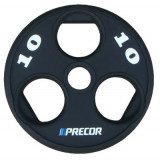 Precor FM\UPP Олимпийский диск в уретане с логотипом 10 кг