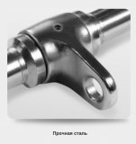 Гриф для тяги, изогнутый 97 см BRONZE GYM