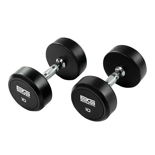 Гантель обрезиненная 10 кг BRONZE GYM