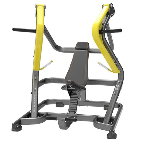 Жим от груди широким хватом BRONZE GYM PL-1708 хаммер