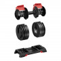 Регулируемая наборная гантель LIVEPRO Adjustable Dumbbell 3-24 кг (RUMF7070)