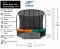 Батут Eclipse Space Twin Green/Orange 14FT (4.27м)