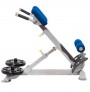 Гиперэкстензия с регулируемым углом наклона Hoist CF-3663 синяя обивка