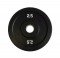 Диск бамперный 2,5 кг черный Original Fit.Tools ф50 мм
