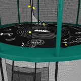 Батут UNIX line SUPREME GAME 16 ft (blue) + Basketball