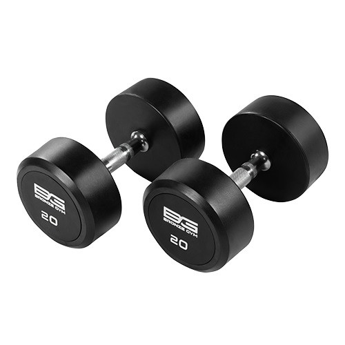 Гантель обрезиненная 20 кг BRONZE GYM