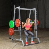 Машина Смита Body Solid GS348Q с тягой и стеком 90 кг
