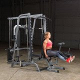 Машина Смита Body Solid GS348Q с тягой и стеком 90 кг