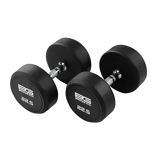 Гантель обрезиненная 22,5 кг BRONZE GYM