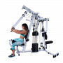 Многофункциональный силовой тренажер Body-Solid EXM2500S мультистанция двухпозиционная со стеком 95кг
