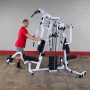 Многофункциональный силовой тренажер Body-Solid EXM2500S мультистанция двухпозиционная со стеком 95кг