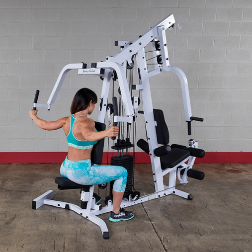 Многофункциональный силовой тренажер Body-Solid EXM2500S мультистанция двухпозиционная со стеком 95кг