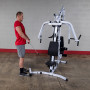 Многофункциональный силовой тренажер Body-Solid EXM2500S мультистанция двухпозиционная со стеком 95кг