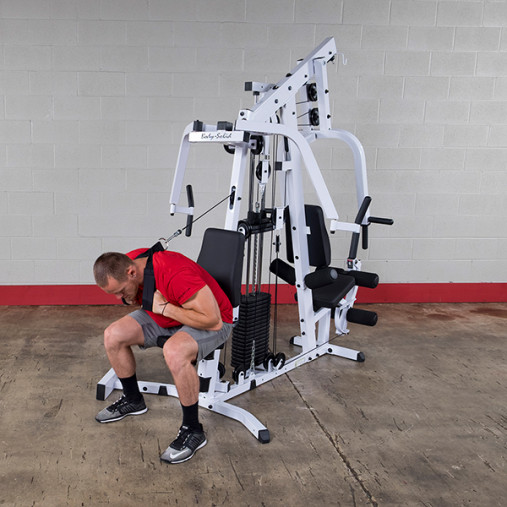 Многофункциональный силовой тренажер Body-Solid EXM2500S мультистанция двухпозиционная со стеком 95кг
