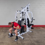 Многофункциональный силовой тренажер Body-Solid EXM2500S мультистанция двухпозиционная со стеком 95кг