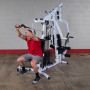 Многофункциональный силовой тренажер Body-Solid EXM2500S мультистанция двухпозиционная со стеком 95кг