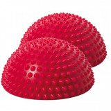 Массажная балансировочная полусферасфера TOGU Senso Balance Hedgehog красный
