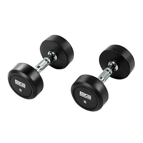 Гантель обрезиненная 5 кг BRONZE GYM