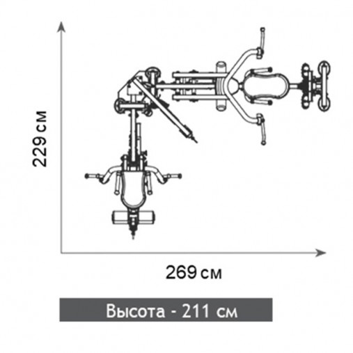 Домашний силовой комплекс HOIST H-2200