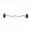 Фиксированная кривая штанга LIVEPRO Ez Curl Urethane Barbells 25 кг