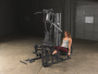 Силовой центр мультистанция Body Solid G2B со стеком 73 кг и опцией Multi-Hip для проработки бедер, голеней и ягодиц