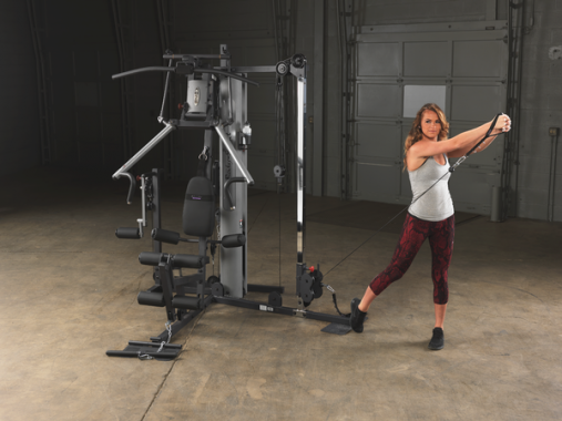 Силовой центр мультистанция Body Solid G2B со стеком 73 кг и опцией Multi-Hip для проработки бедер, голеней и ягодиц