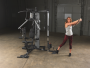 Силовой центр мультистанция Body Solid G2B со стеком 73 кг и опцией Multi-Hip для проработки бедер, голеней и ягодиц