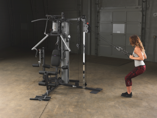 Силовой центр мультистанция Body Solid G2B со стеком 73 кг и опцией Multi-Hip для проработки бедер, голеней и ягодиц