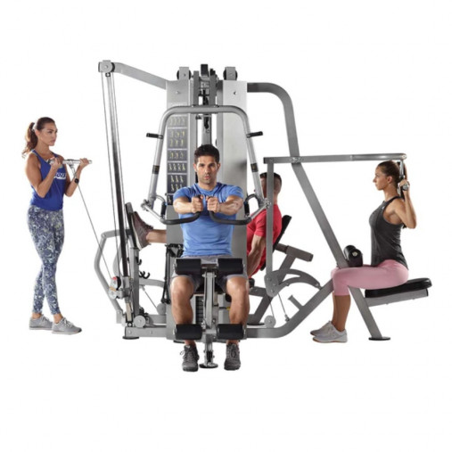 Мультистанция HOIST H-4400 домашний силовой комплекс тренажеров на четыре станции Мультистанция HOIST H-4400 домашний силовой комплекс тренажеров на четыре станции