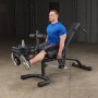 Скамья регулируемая универсальная + керл для ног Body-Solid FID46