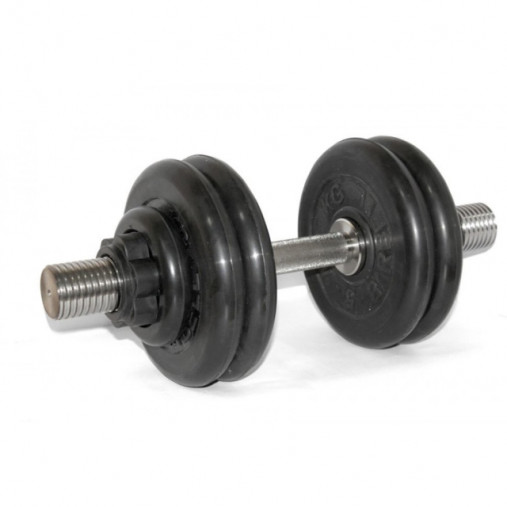 Гантель наборная 29 кг (с хромированной вращающейся ручкой) ф50 MB Barbell (Атлет)