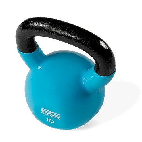 Гиря в ПВХ 10 кг BRONZE GYM