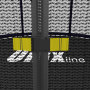 Батут каркасный UNIX line 14 ft (4.27 м) SUPREME GAME (синий) с внутренней защитной сетью и лесницей